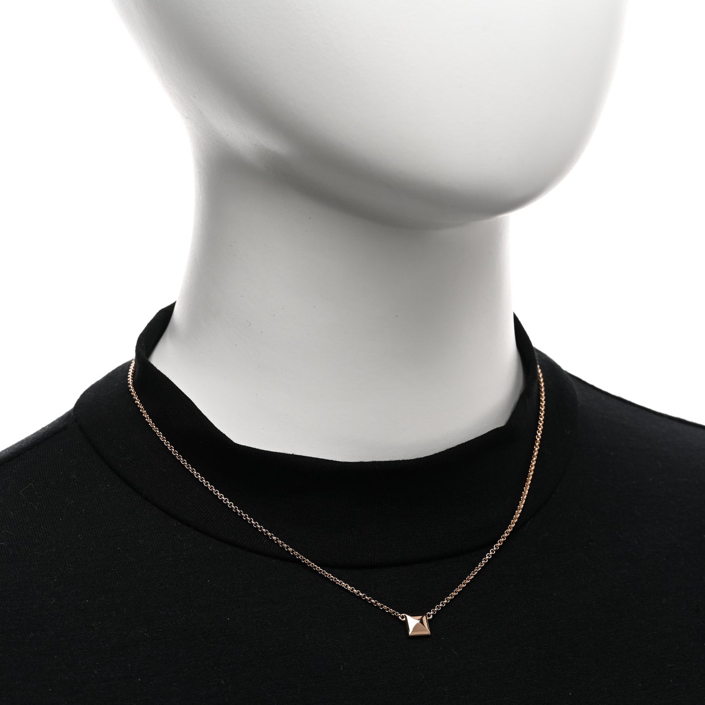 18K Rose Gold Clou d'H Pendant Necklace