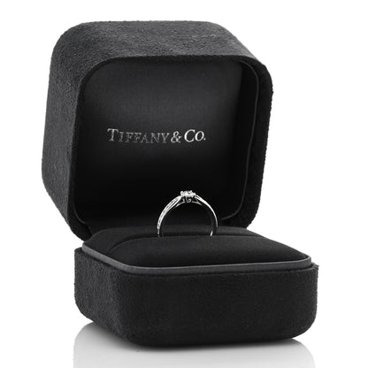 Tiffany Platinum Diamond .18ct Harmony Round Brilliant Engagement Ring 47 4 5 of 5