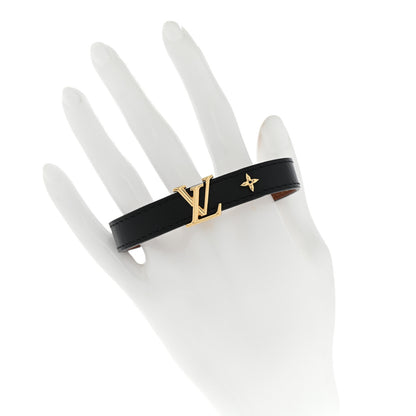 Louis Vuitton Calfskin Iconic Bracelet Black 2 of 6