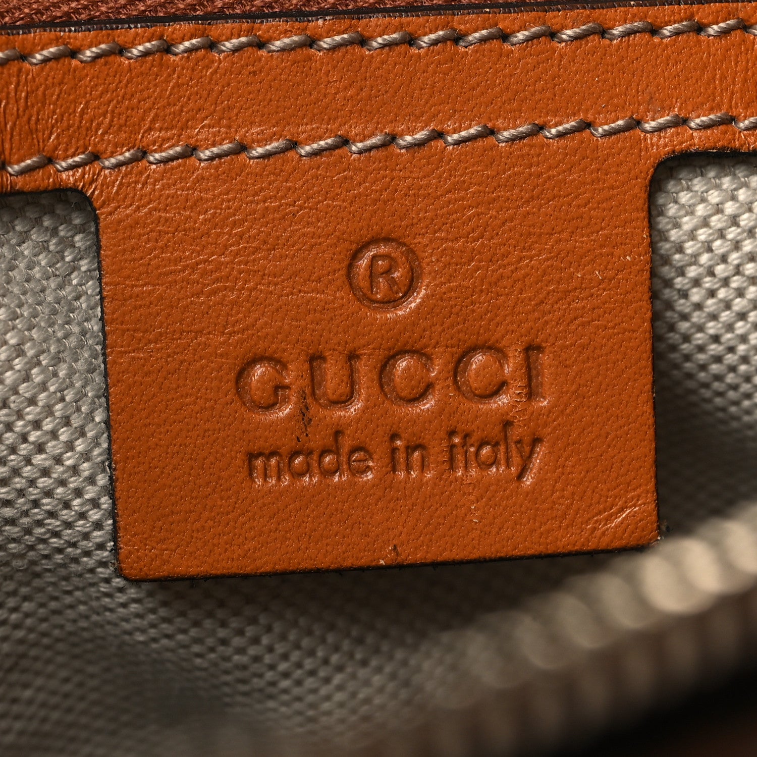 Gucci Monogram Vintage Web Medium Boston Tan Tan 6 of 13