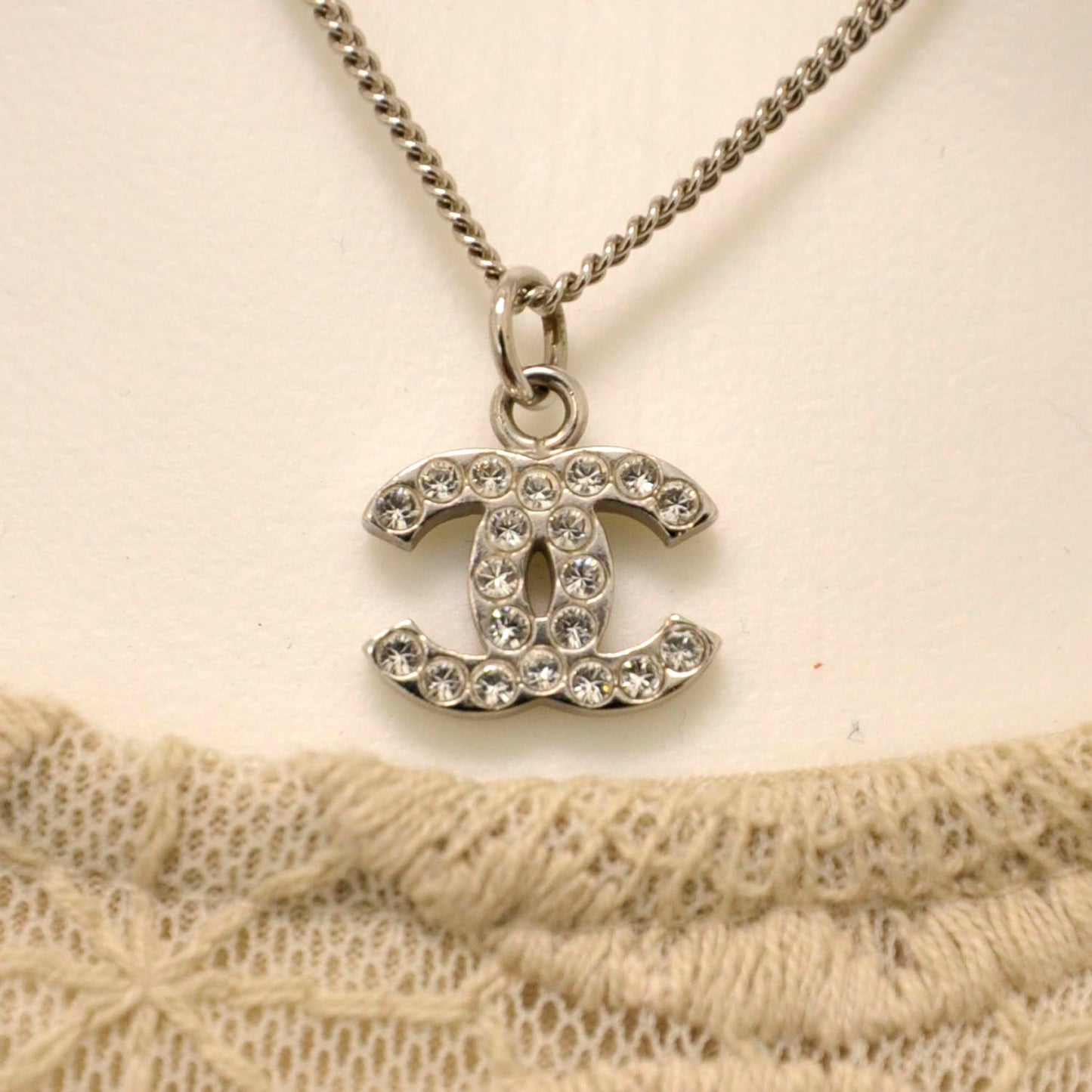 Swarovski Crystal CC Necklace