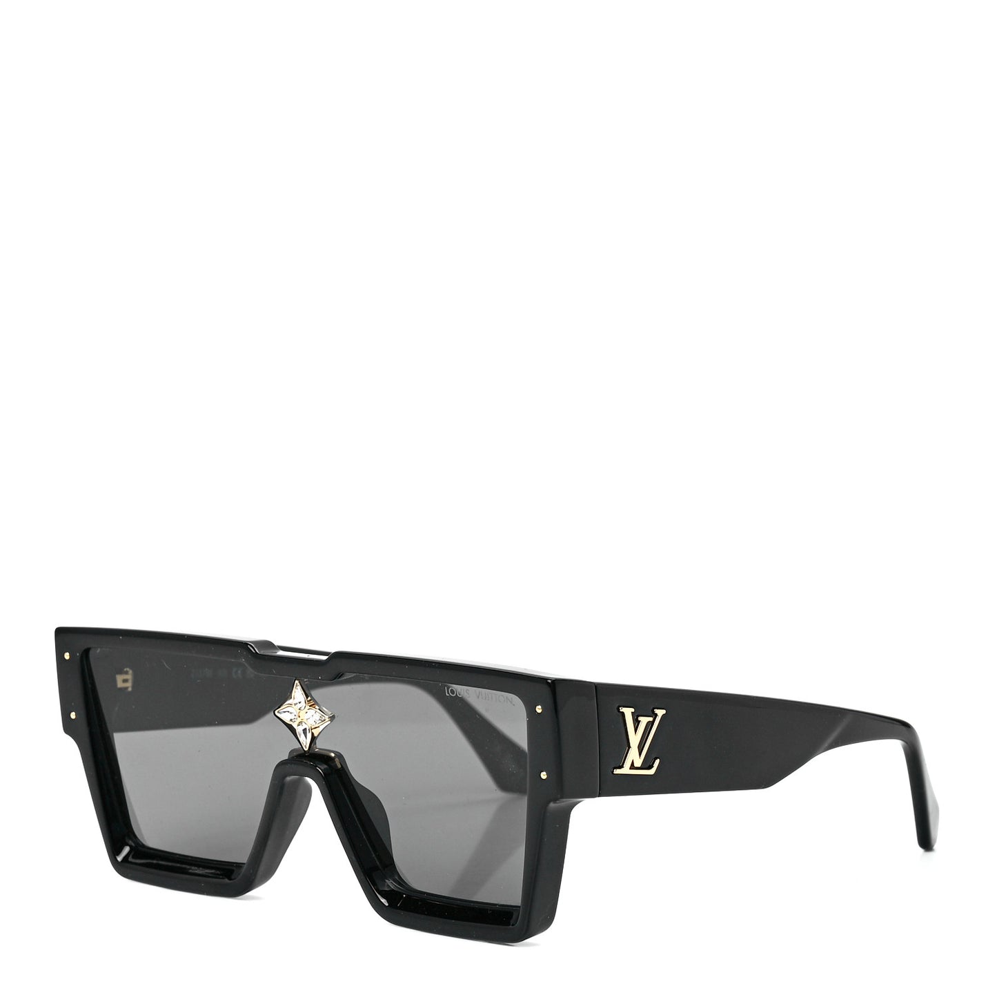 Acetate Swarovski Crystal Cyclone Sunglasses Z1578W Black