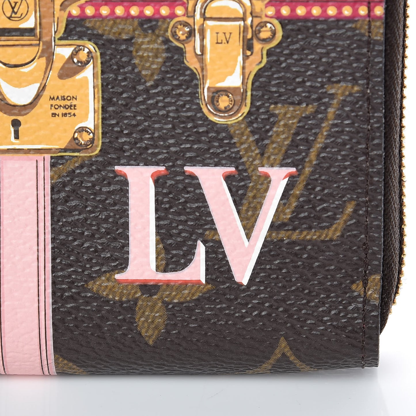 Monogram Summer Trunks Zippy Coin Purse