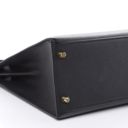 Hermes Epsom Kelly Sellier 28 Black 22 of 37