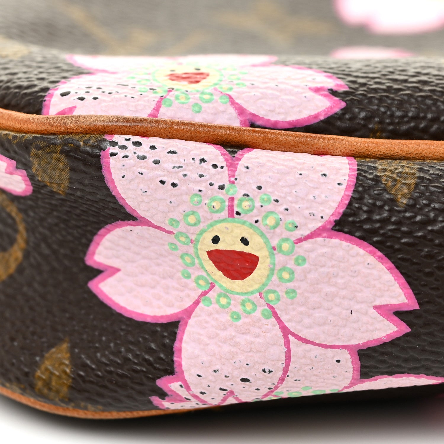 Louis Vuitton Monogram Cherry Blossom Pochette Accessories Brown 23 of 25