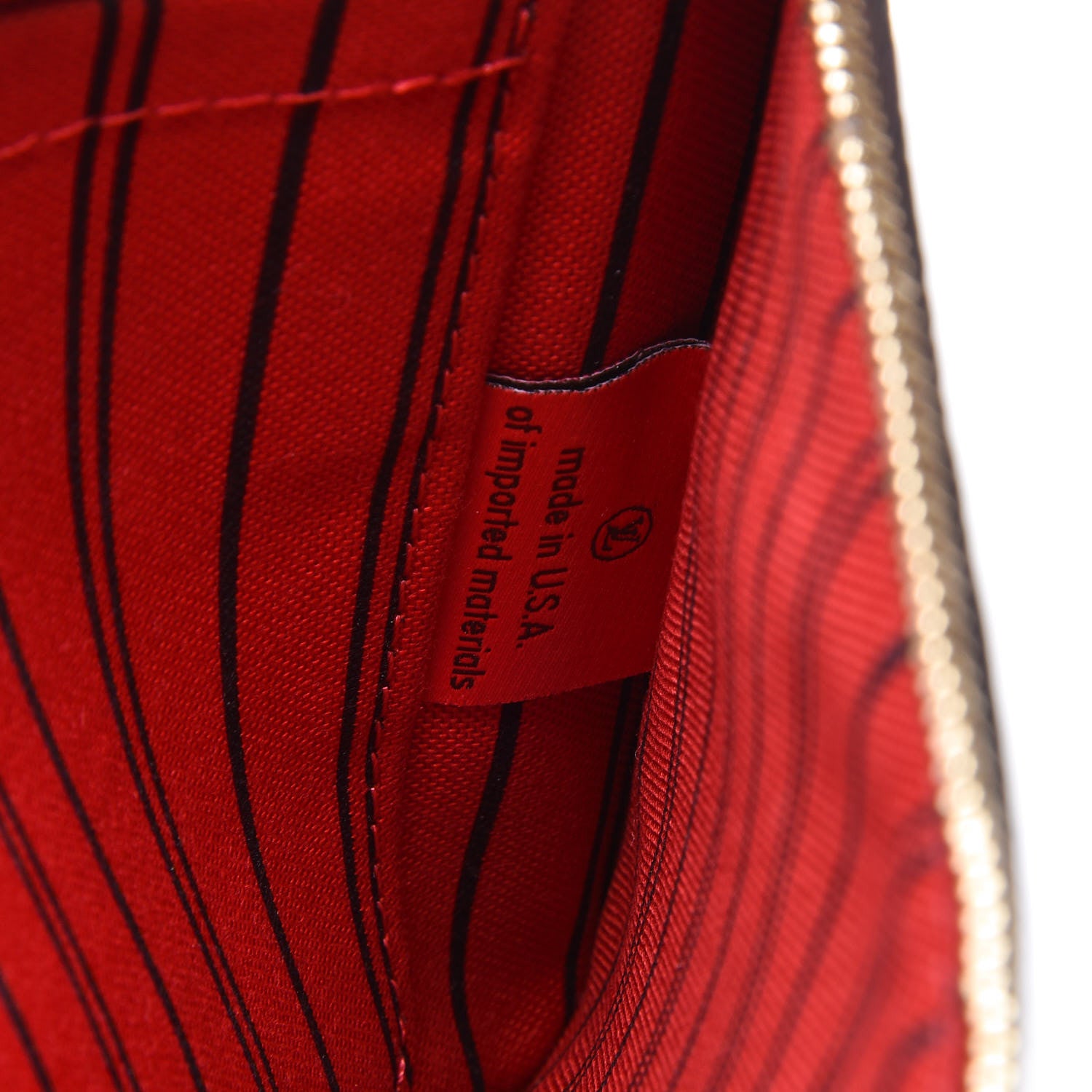 Louis Vuitton Damier Ebene Neverfull MM GM Pochette 7 of 8