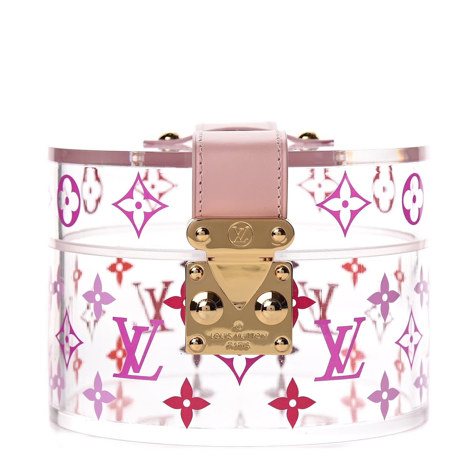 Louis Vuitton Transparent Plexiglass Box Scott Rose Ballerine 1 of 5