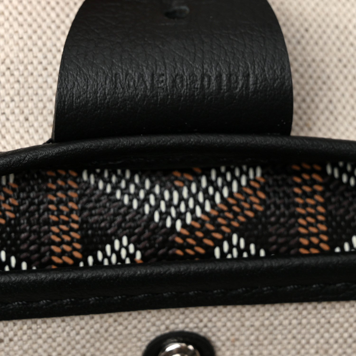 Goyard Goyardine Artois MM Black 7 of 10