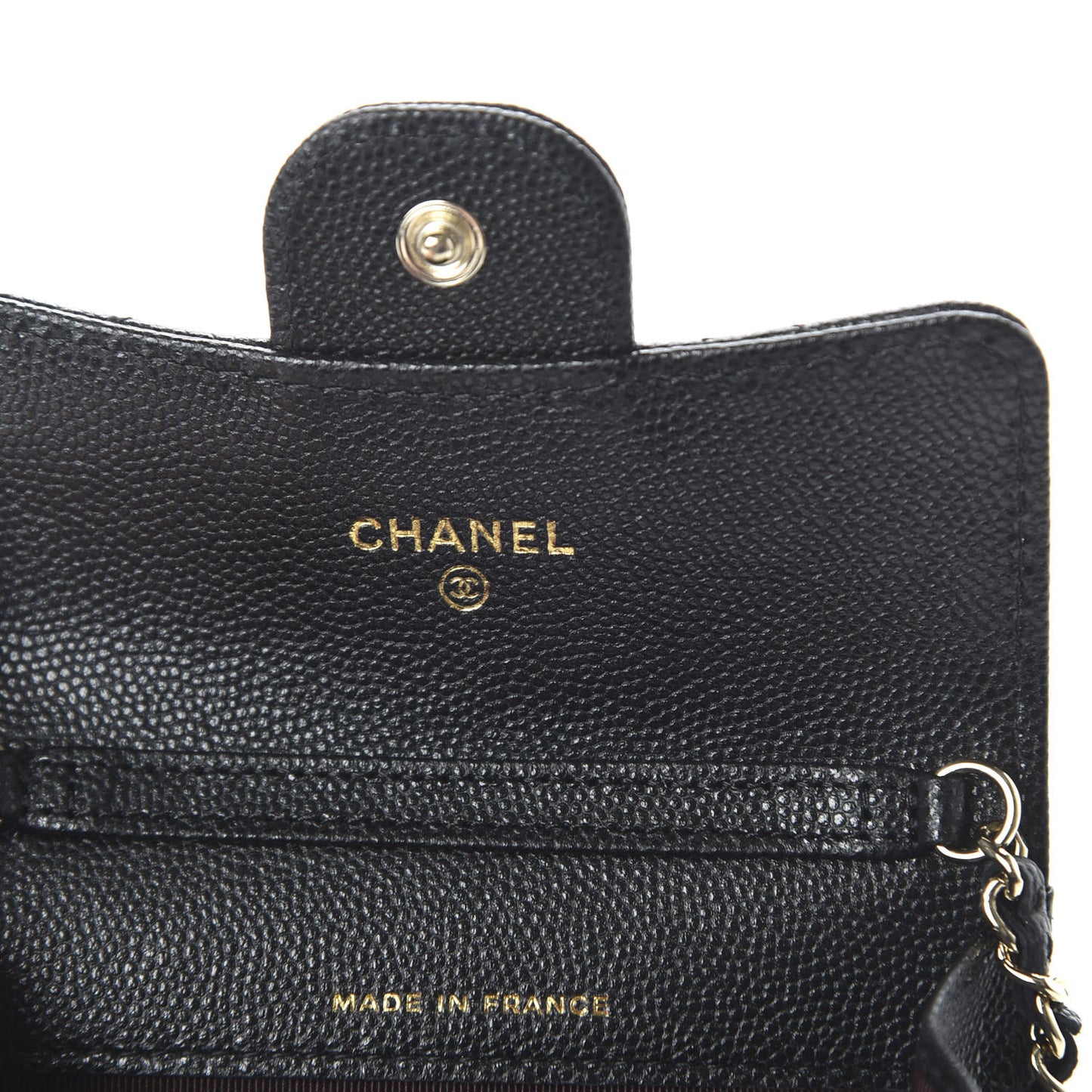Caviar Quilted Belt Bag Black