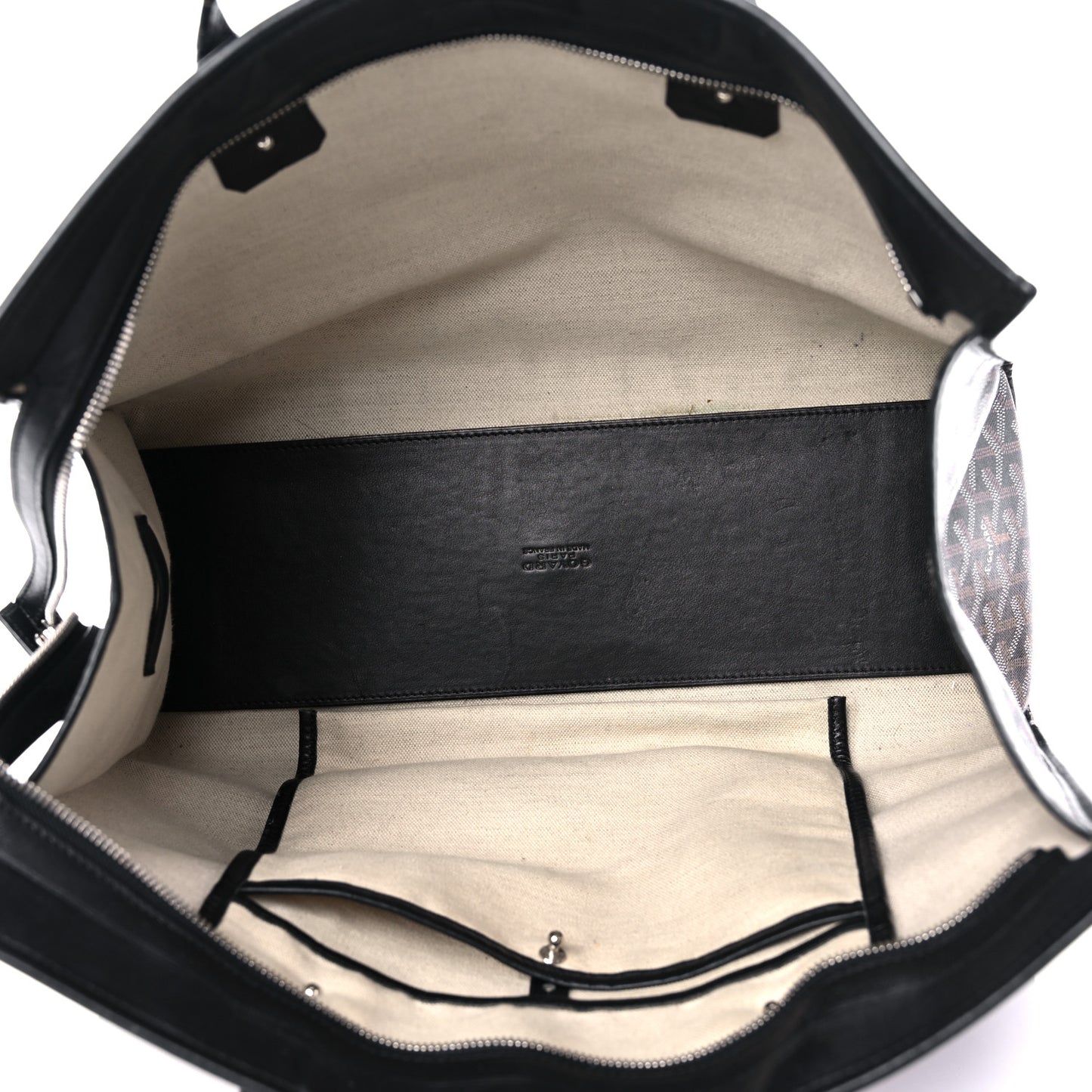 Goyardine Marquises Tote Black