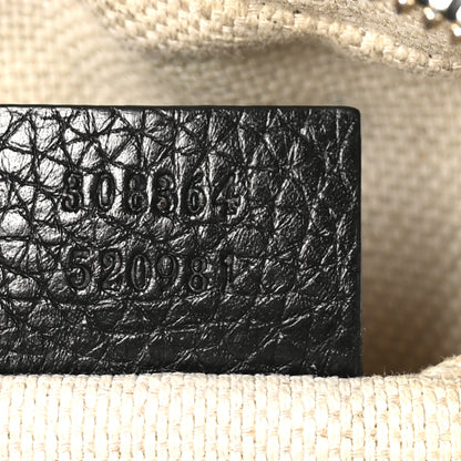 Gucci Pebbled Calfskin Small Soho Disco Bag Black 7 of 10