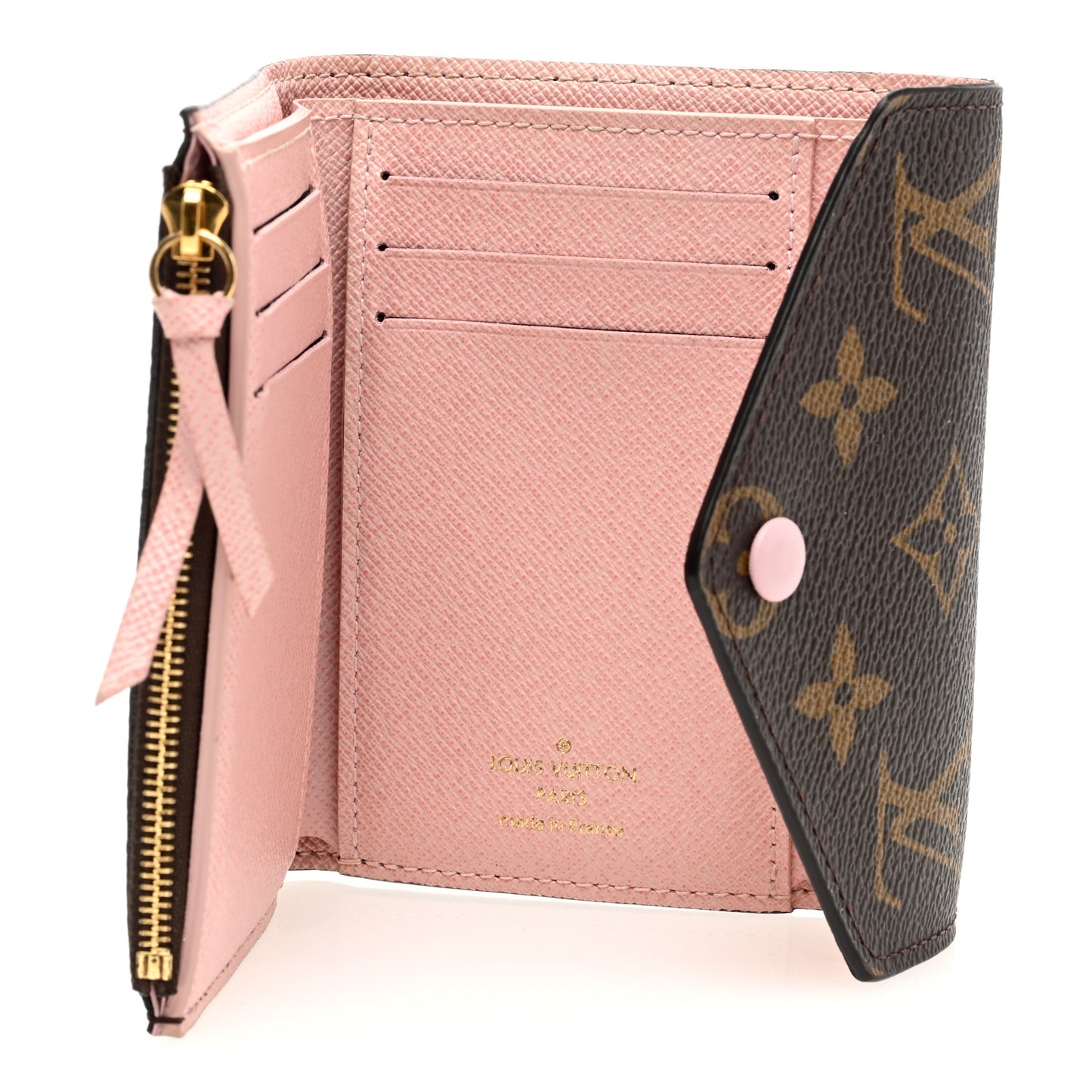 Monogram Victorine Wallet Rose Ballerine