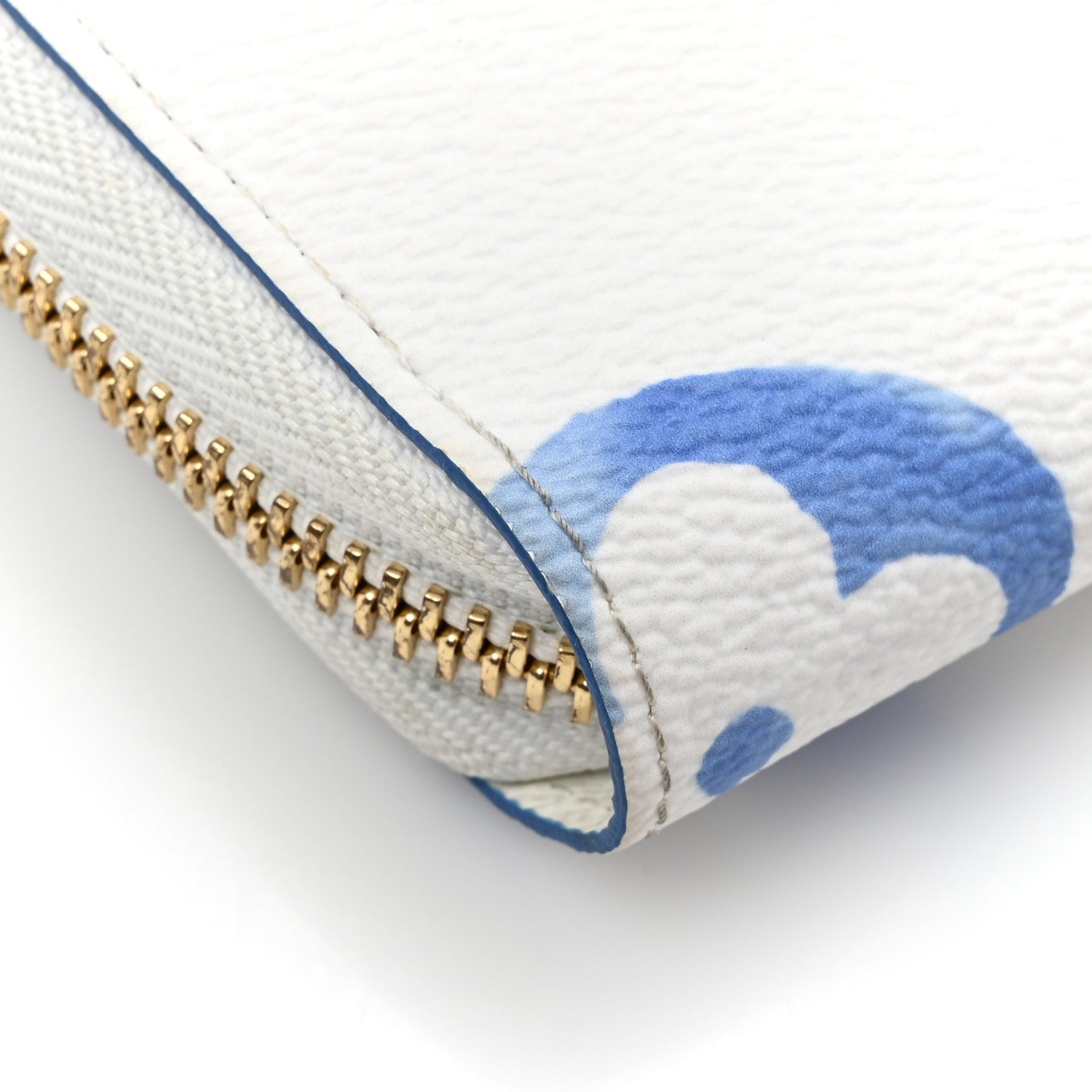 Louis Vuitton Monogram Giant By The Pool Zippy Wallet Resort Blue 10 of 10