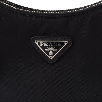 Prada Nylon Re-Edition 2005 Shoulder Bag Black 11 of 12