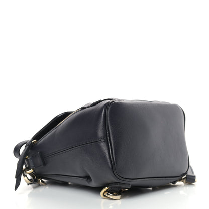 Chloe Calfskin Quilted Mini Faye Backpack Black 4 of 9