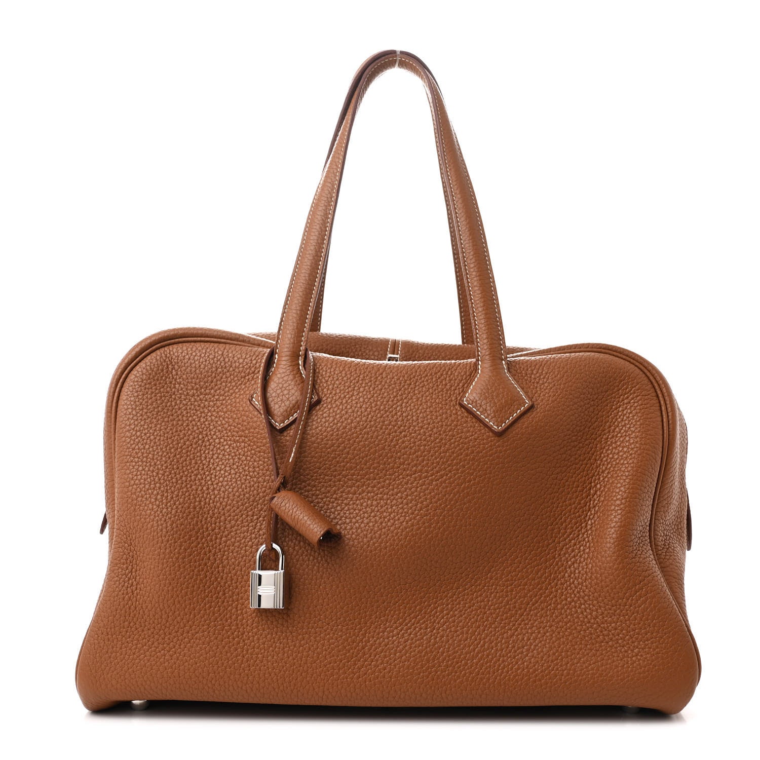 Hermes Taurillon Clemence Victoria II 35 Gold 1 of 10