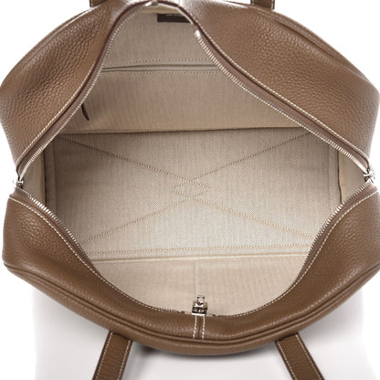 Hermes Taurillon Clemence Victoria II 35 Etoupe 5 of 8