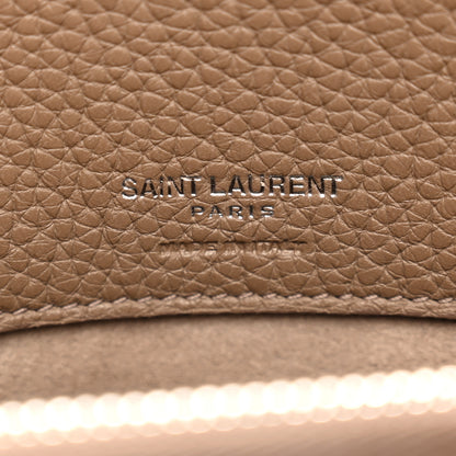 Saint Laurent Grained Calfskin Baby Sac De Jour Souple Taupe 6 of 10