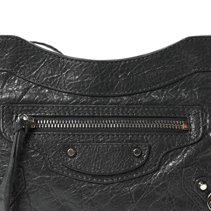 Balenciaga Agneau Classic Silver Hardware Hip Anthracite 9 of 11