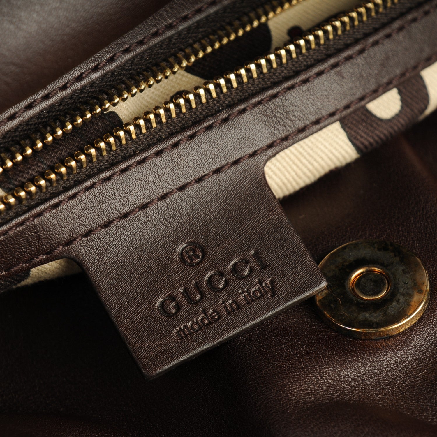 Gucci Guccissima Small Hysteria Chocolate 6 of 7