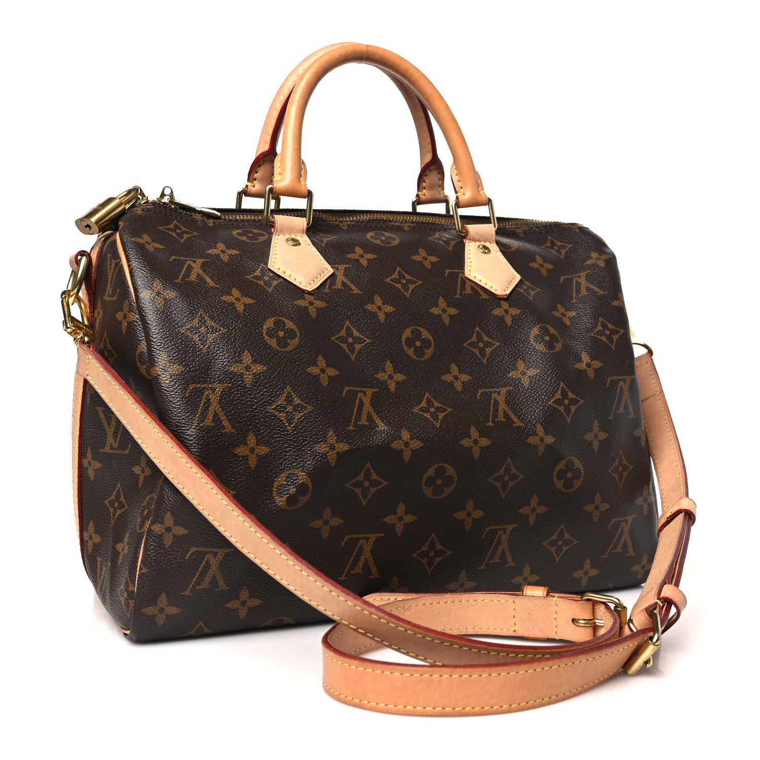 Louis Vuitton Monogram Speedy Bandouliere 30 3 of 12