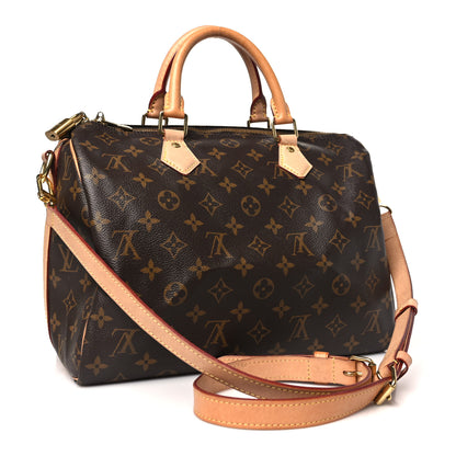 Louis Vuitton Monogram Speedy Bandouliere 30 3 of 12
