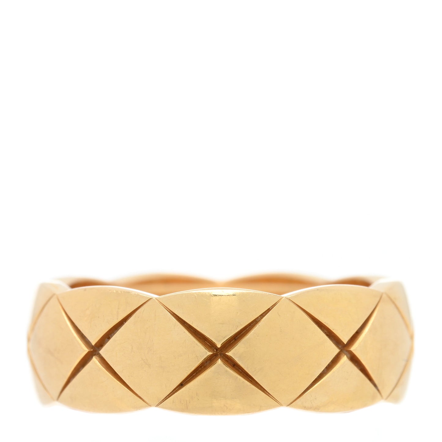 18K Yellow Gold Small Coco Crush Ring 53 6.5