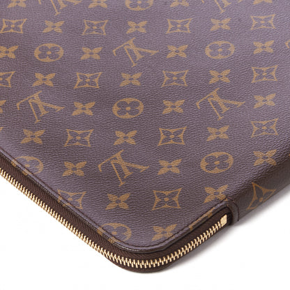 Louis Vuitton Monogram Poche Documents Portfolio Case 39 5 of 8