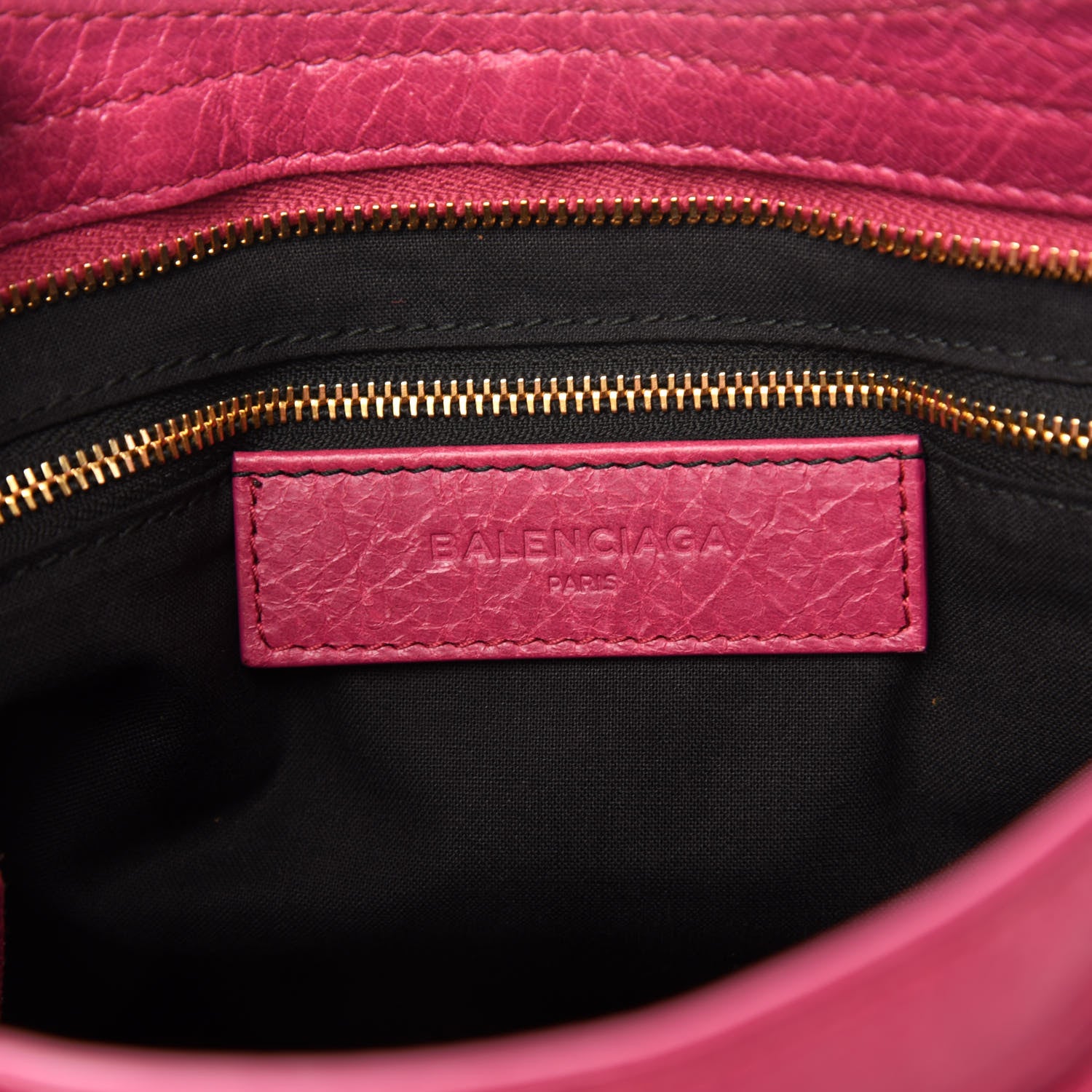Balenciaga Agneau Classic Gold Hardware S City Rose Dahlia 7 of 12