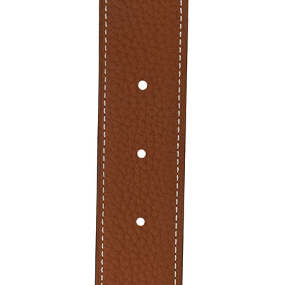 Hermes Box Togo 32mm H Belt 100 Black Gold 4 of 7