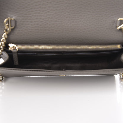Gucci Dollar Calfskin Interlocking G Chain Wallet Loess 5 of 12