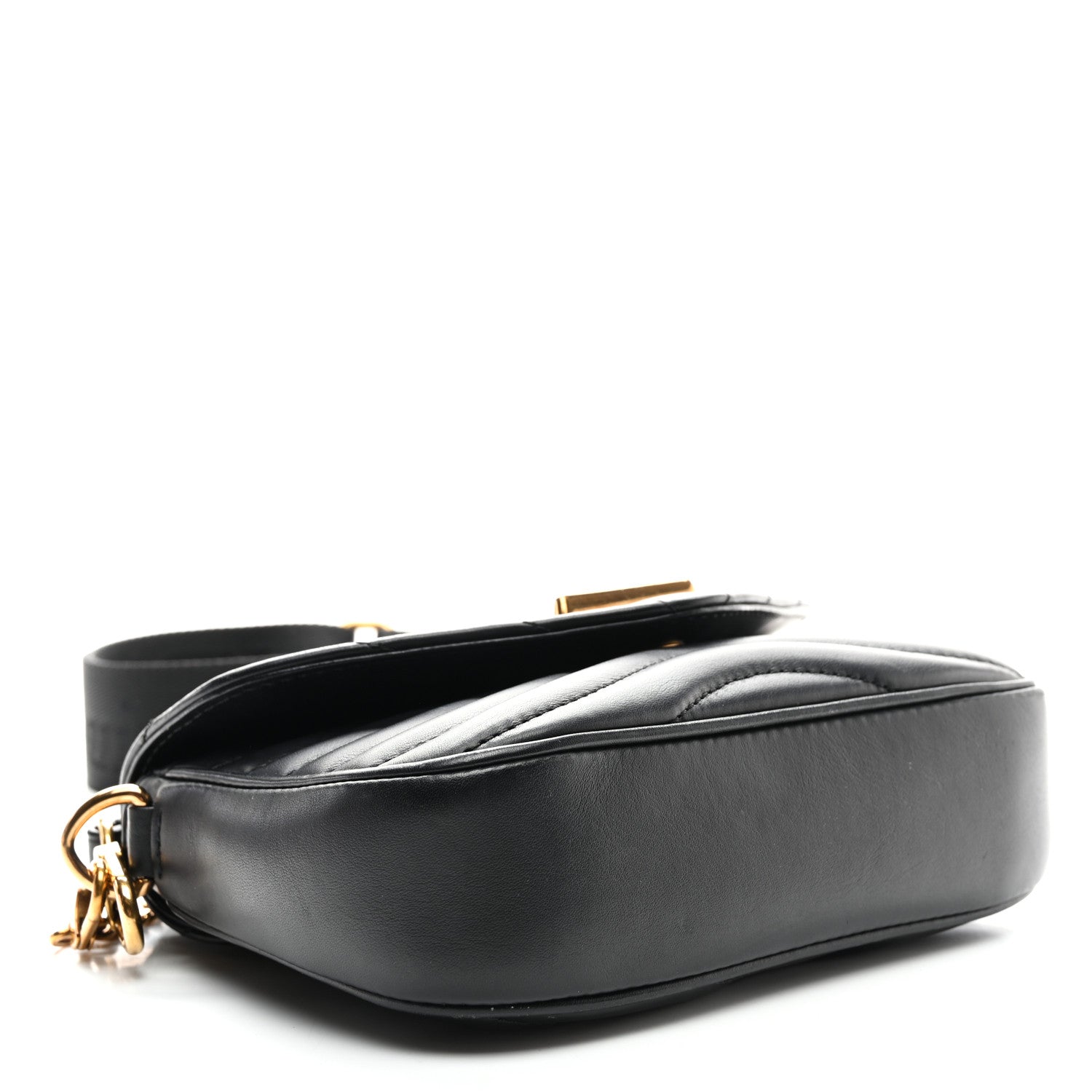 Louis Vuitton Calfskin New Wave Multi Pochette Black 3 of 8