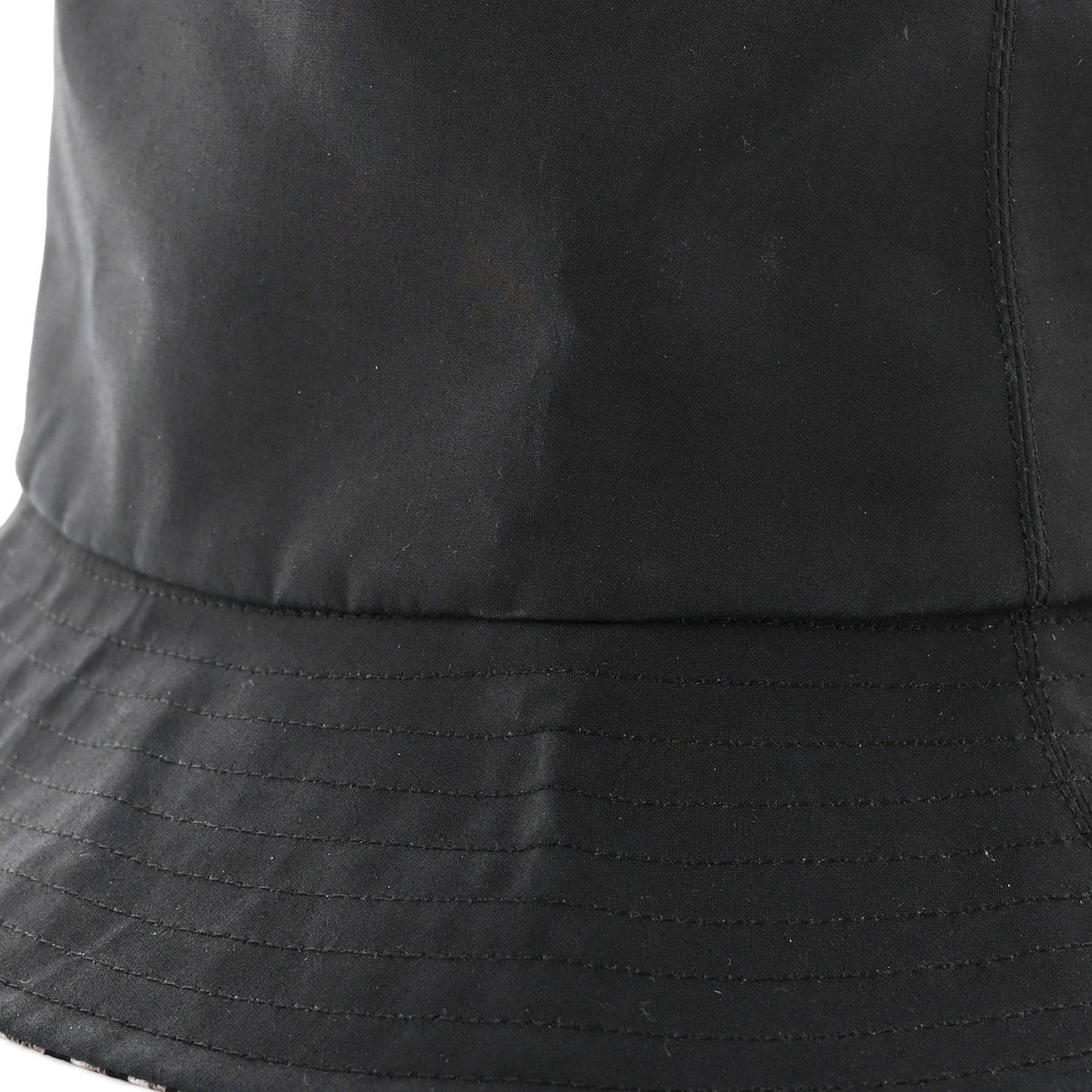 Oblique Reversible Teddy-D Brim Bucket Hat 58 Black