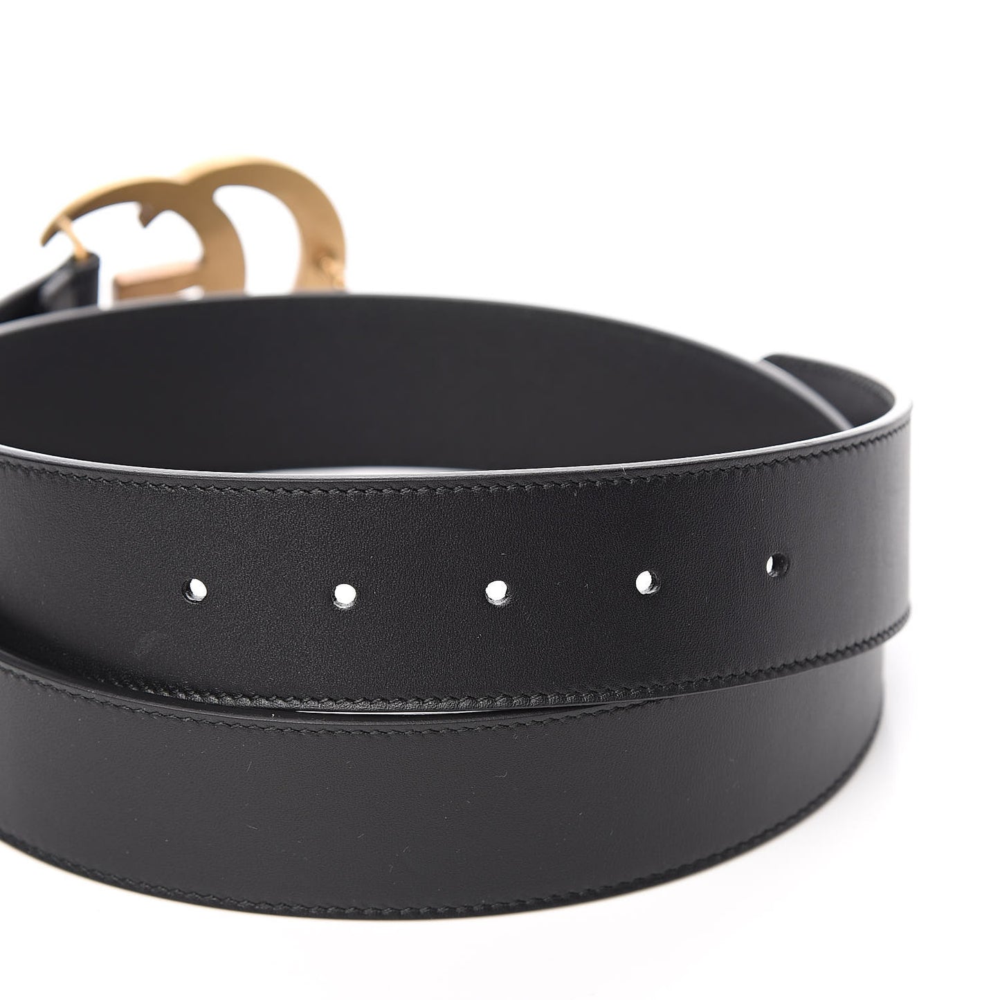 Calfskin Double G 40mm Belt 85 34 Black