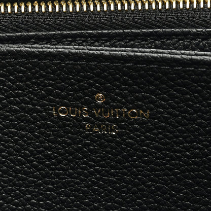 Louis Vuitton Empreinte Zippy Wallet Black 6 of 6