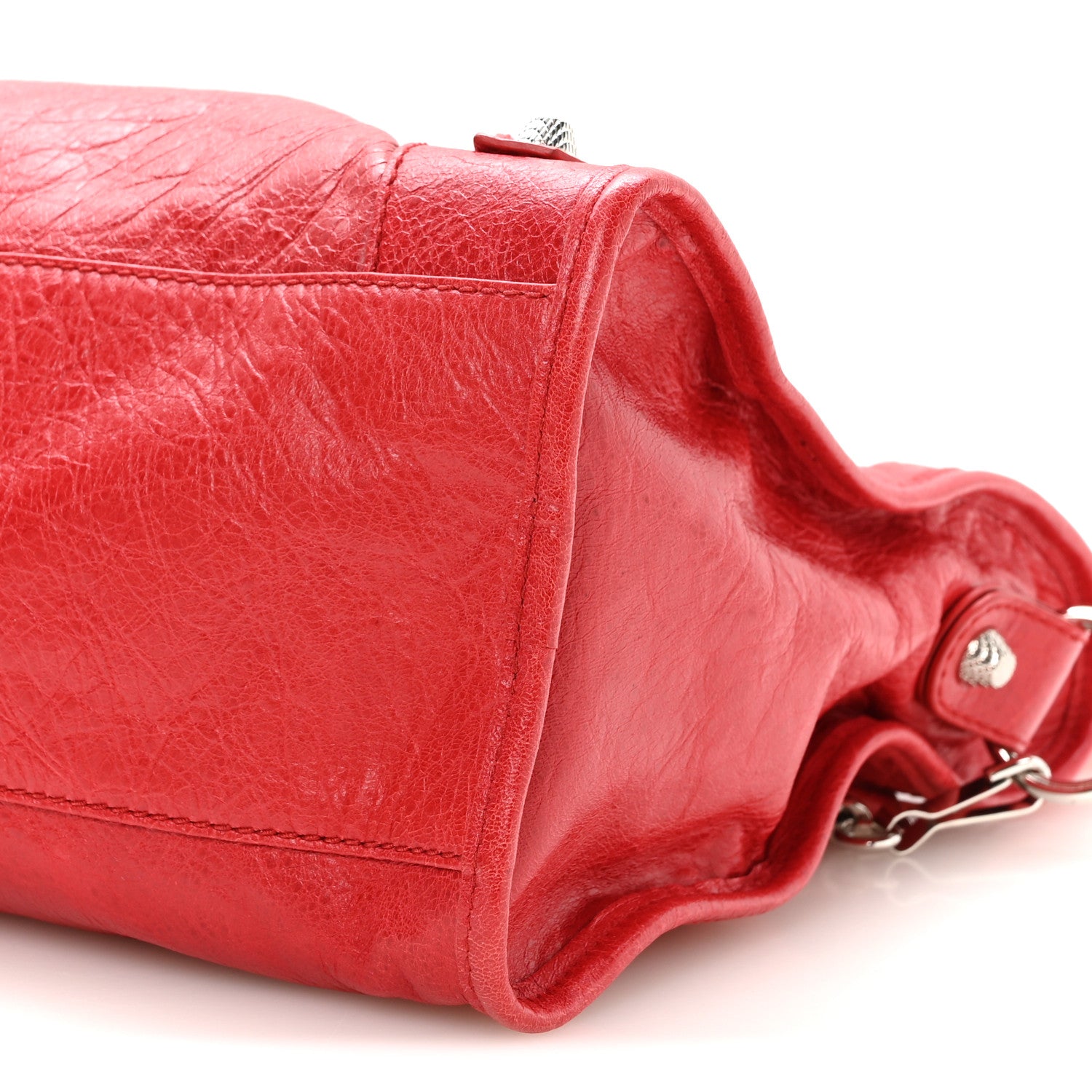 Balenciaga Agneau Giant 12 Silver Hardware City Coquelicot 11 of 11