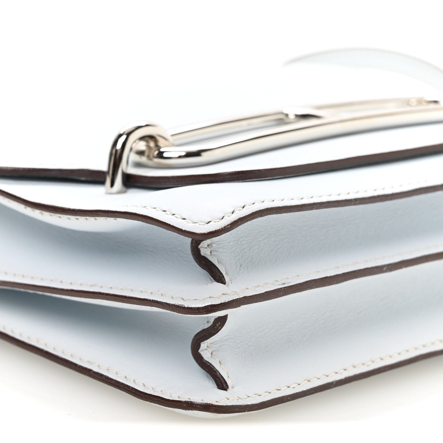 Hermes Swift Mini Sac Roulis Bleu Brume 9 of 12