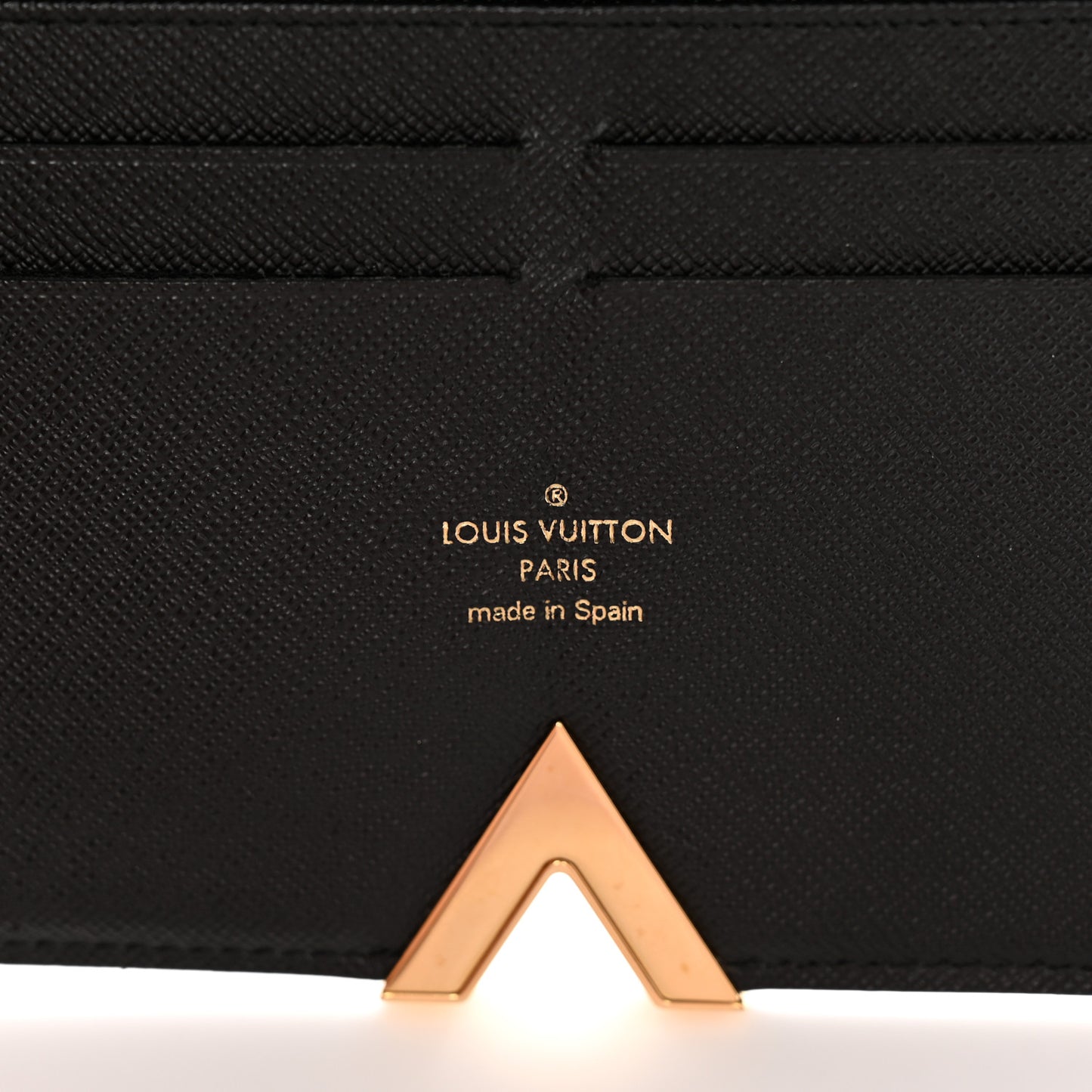 Monogram Calfskin Kimono Wallet Black