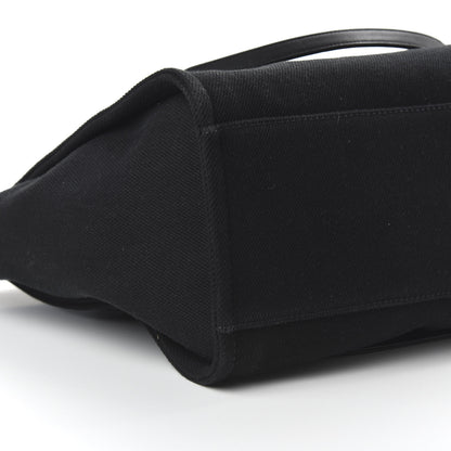 Chanel Canvas Pearl Medium Deauville Tote Black 7 of 11