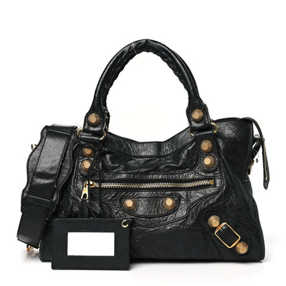Balenciaga Agneau Giant 21 Gold Hardware City Black 3 of 18