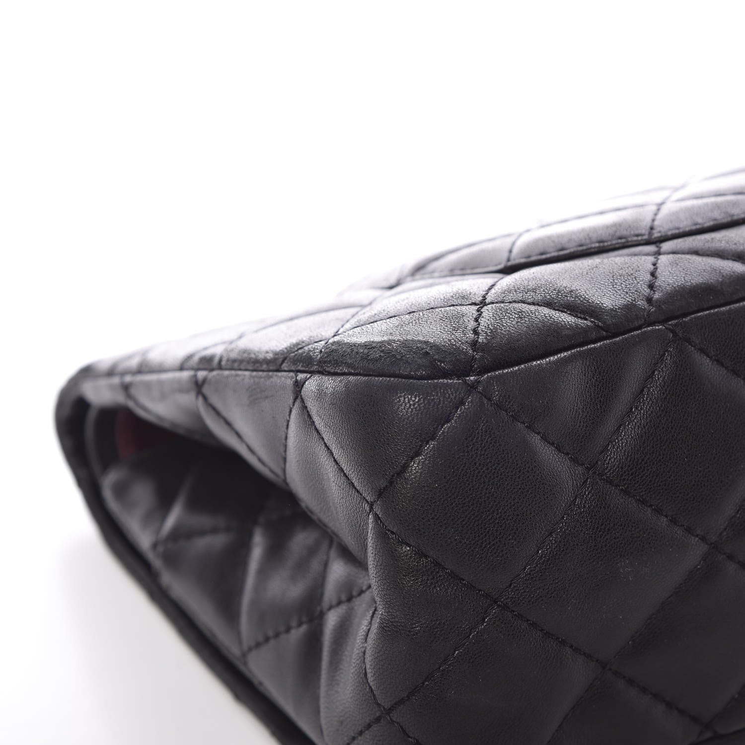 Chanel Lambskin Quilted 2.55 Reissue 227 Flap Black 13 of 14