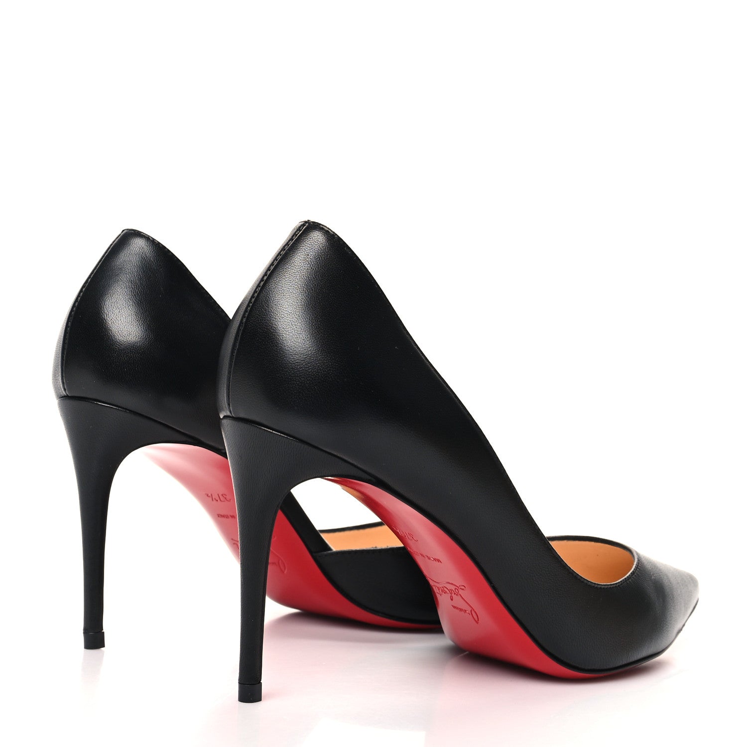 Christian Louboutin Shiny Nappa Iriza 85 Pumps 37.5 Black 4 of 11