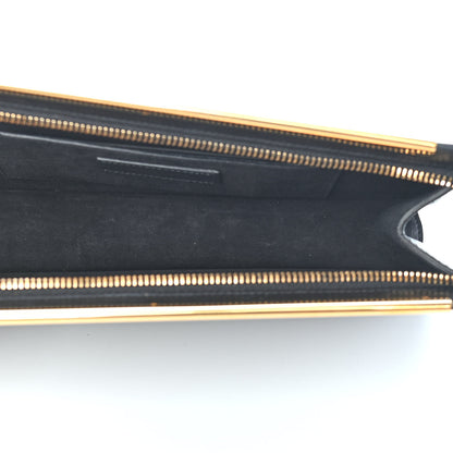 Saint Laurent Leather Lutetia Clutch Black 4 of 7