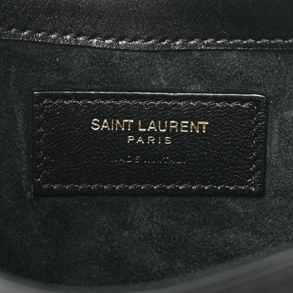Saint Laurent Smooth Calfskin Le 5 A 7 Mini Hobo Black 6 of 10