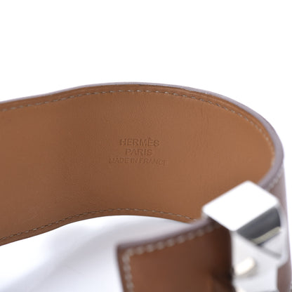 Hermes Barenia Collier de Chien CDC Bracelet S Fauve 4 of 8
