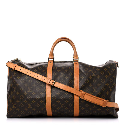 Louis Vuitton Monogram Keepall Bandouliere 55 1 of 40