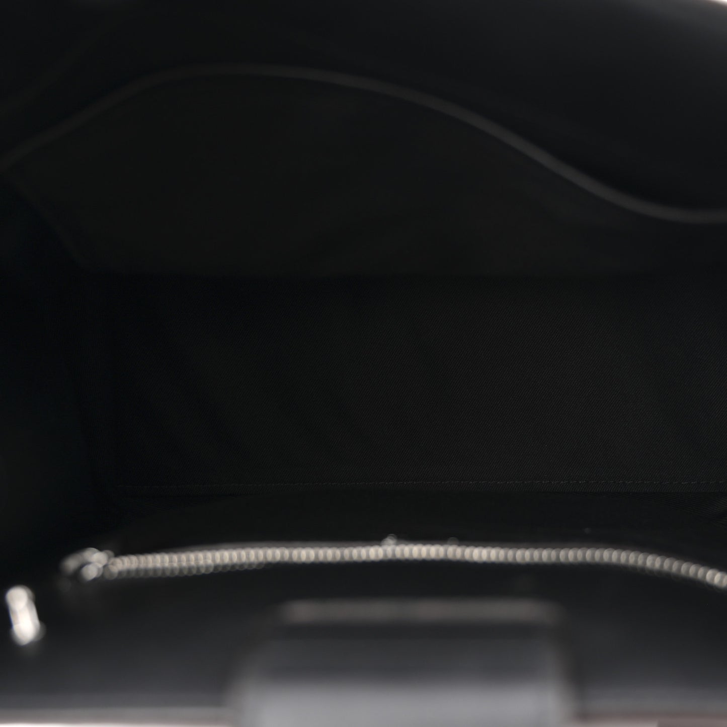 Visetos Calfskin Essential Bucket Bag Black