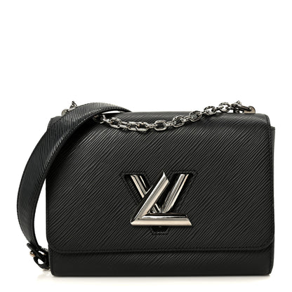 Louis Vuitton Epi Twist Shoulder Bag MM Black 1 of 11