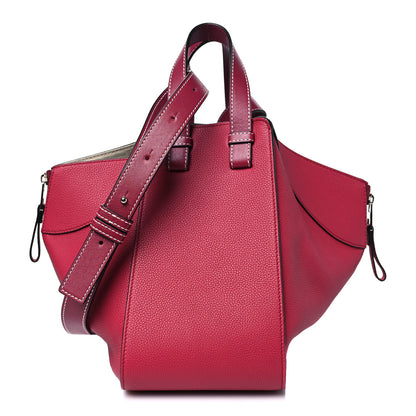 Loewe Grained Calfskin Small Hammock Shoulder Bag Raspberry 1 of 10