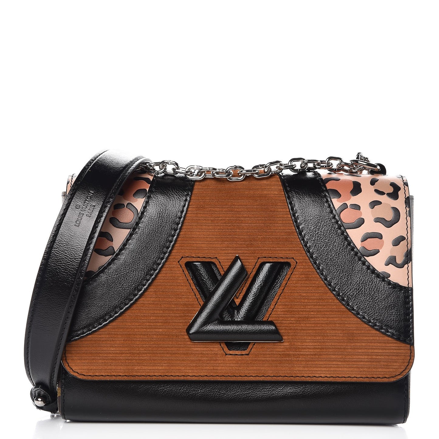Calfskin Monogram Wild at Heart Twist Shoulder Bag MM